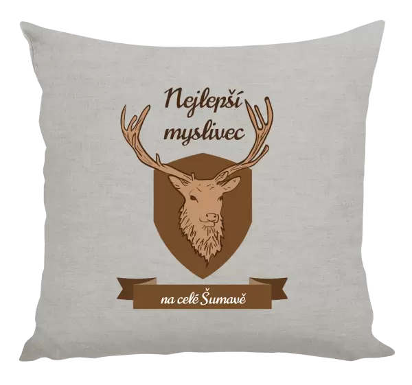 Polštář Nejlepší myslivec na celé...