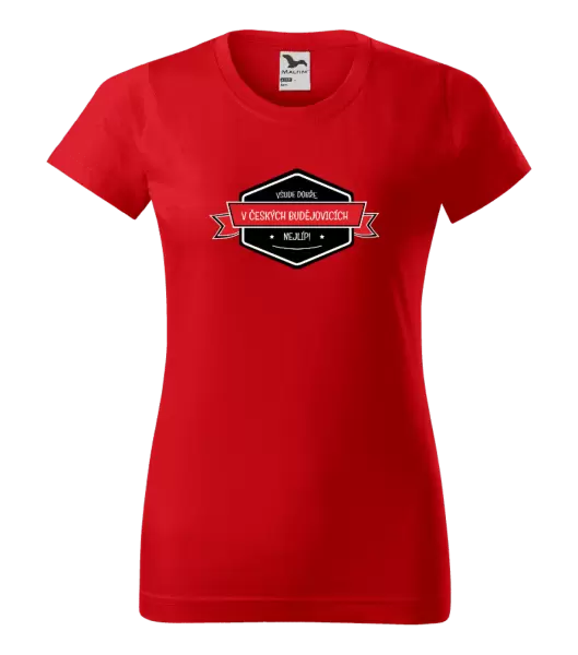 Dámské tričko Všude dobře v... nejlíp
