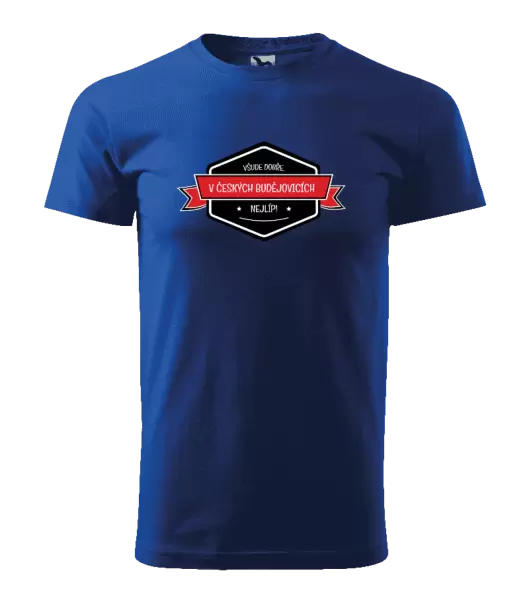 Pánské tričko Všude dobře v... nejlíp