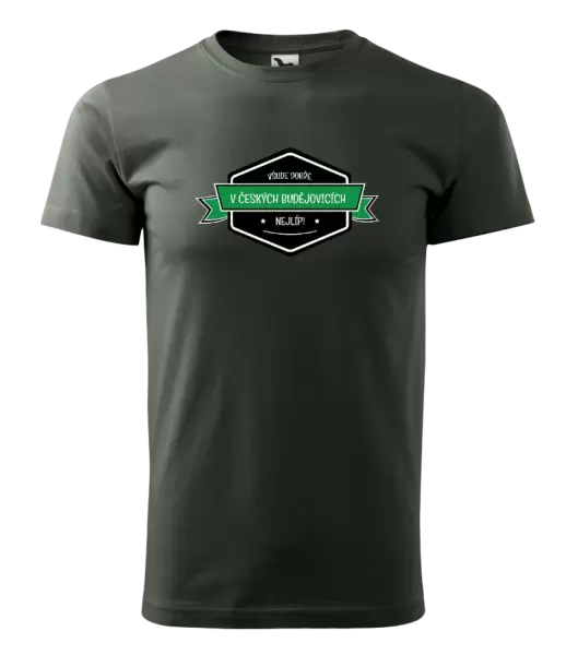 Pánské tričko Všude dobře v... nejlíp