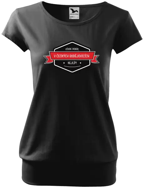 Dámské tričko Všude dobře v... nejlíp