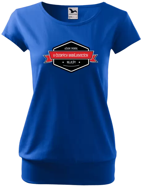 Dámské tričko Všude dobře v... nejlíp