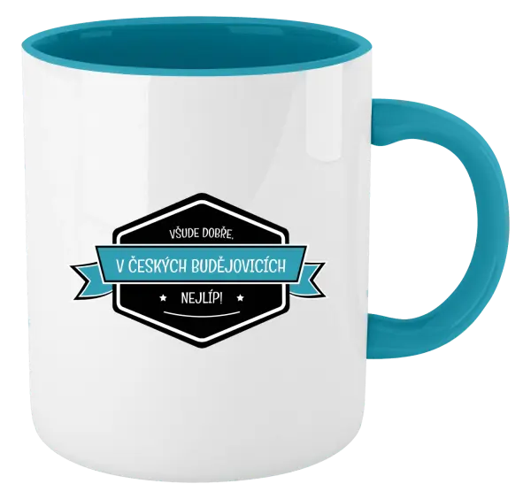 Hrnek Všude dobře v... nejlíp