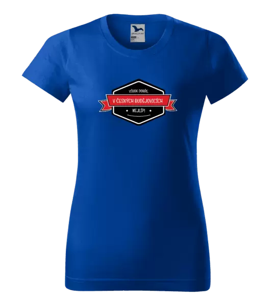 Dámské tričko Všude dobře v... nejlíp