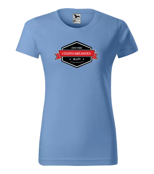 Dámské tričko Všude dobře v... nejlíp