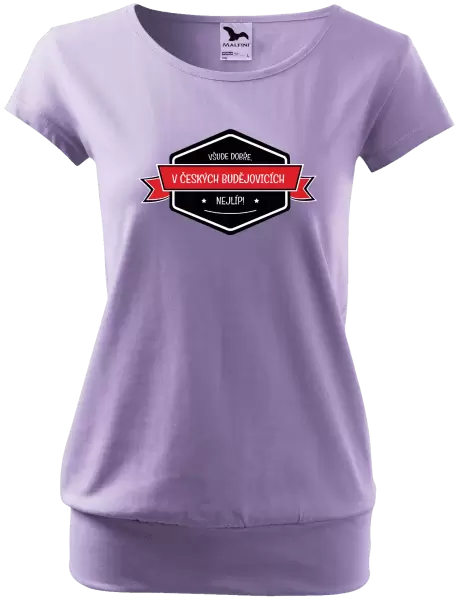 Dámské tričko Všude dobře v... nejlíp