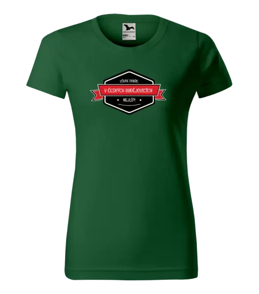 Dámské tričko Všude dobře v... nejlíp