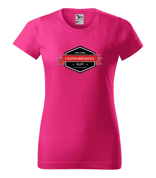 Dámské tričko Všude dobře v... nejlíp