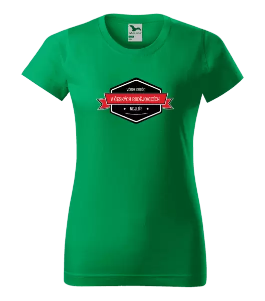 Dámské tričko Všude dobře v... nejlíp
