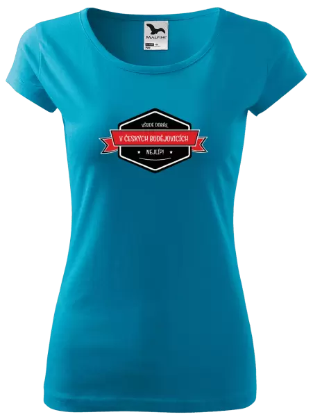 Dámské tričko Všude dobře v... nejlíp