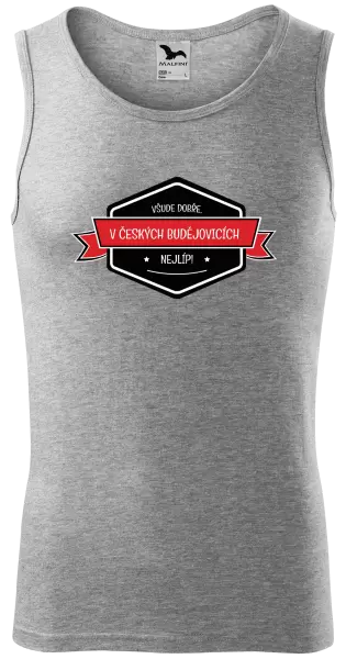 Pánské tílko Všude dobře v... nejlíp