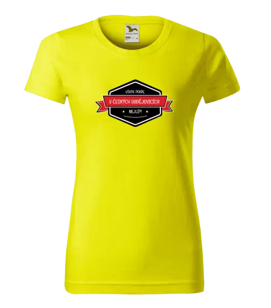 Dámské tričko Všude dobře v... nejlíp