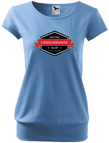 Dámské tričko Všude dobře v... nejlíp