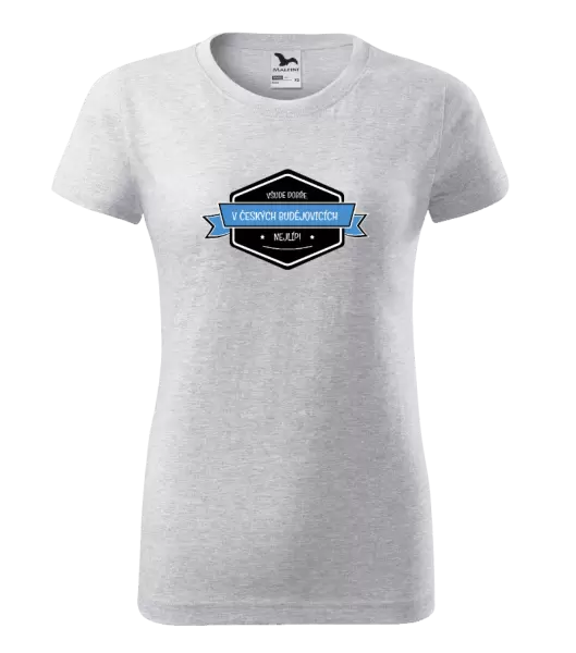 Dámské tričko Všude dobře v... nejlíp