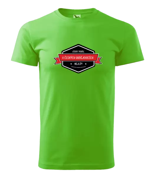 Pánské tričko Všude dobře v... nejlíp