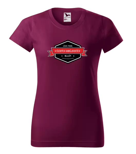 Dámské tričko Všude dobře v... nejlíp