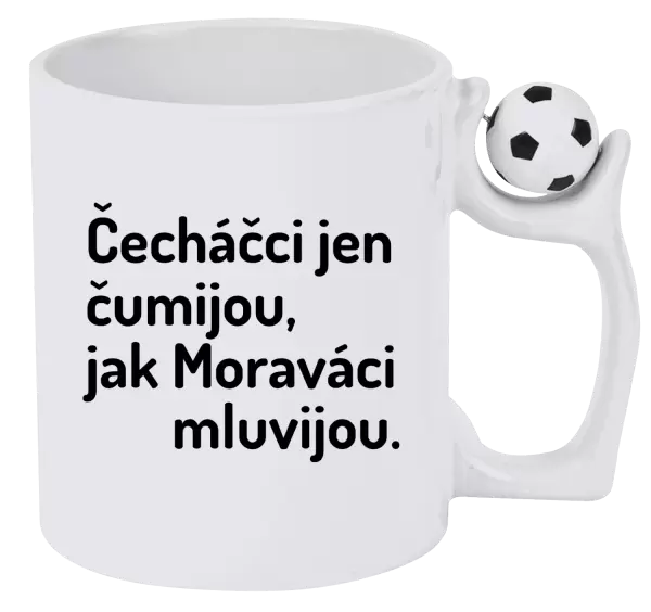 Hrnek Čecháčci jen čumijou, jak Moraváci mluvijou