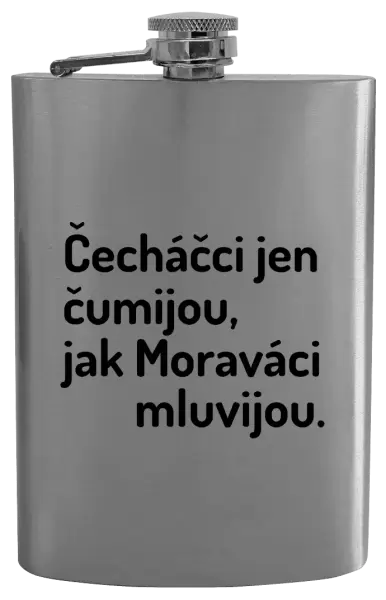 Placatka Čecháčci jen čumijou, jak Moraváci mluvijou