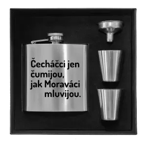 Placatka v krabičce Čecháčci jen čumijou, jak Moraváci mluvijou