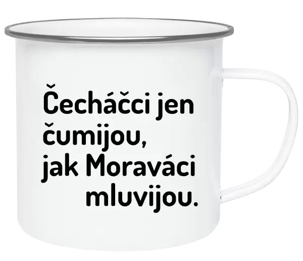 Plecháček Čecháčci jen čumijou, jak Moraváci mluvijou