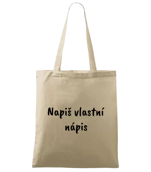 Látková taška Vlastní nápis