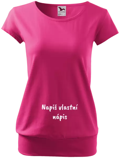 Těhotenské tričko Vlastní nápis