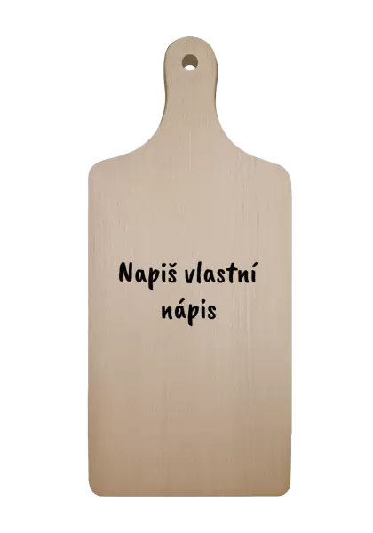 Prkénko Vlastní nápis