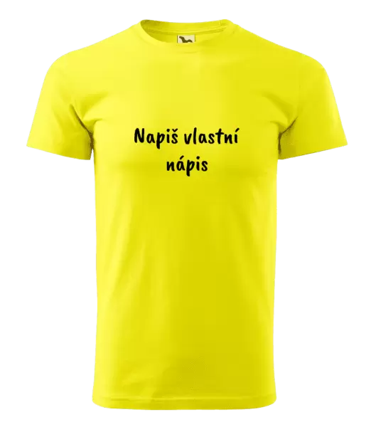 Pánské tričko Vlastní nápis