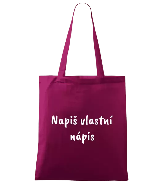 Látková taška Vlastní nápis