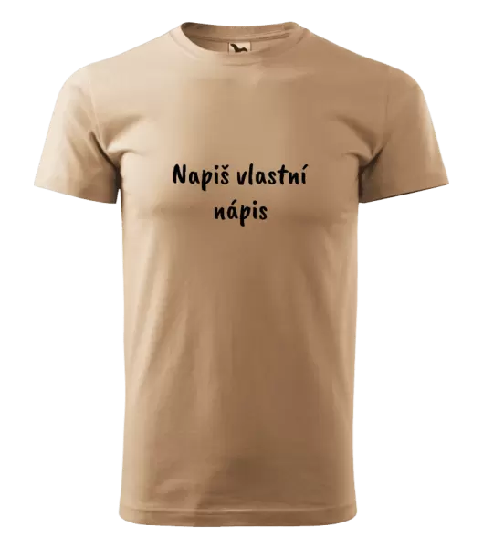 Pánské tričko Vlastní nápis