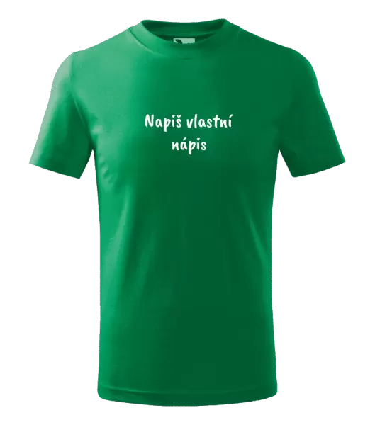 Dětské tričko Vlastní nápis