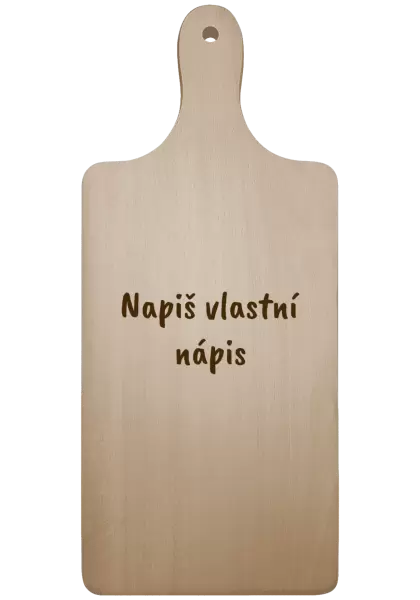 Prkénko Vlastní nápis