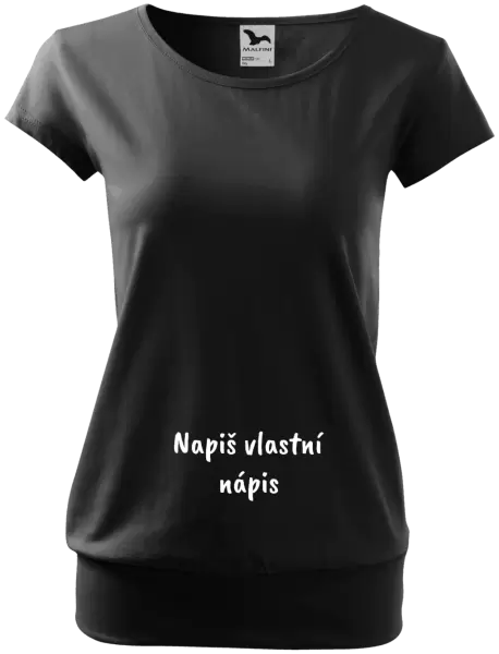 Těhotenské tričko Vlastní nápis