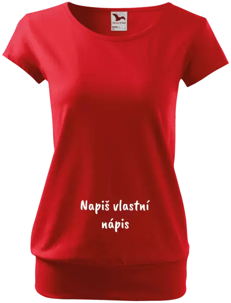 Těhotenské tričko Vlastní nápis