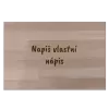Bukové prkénko Vlastní nápis