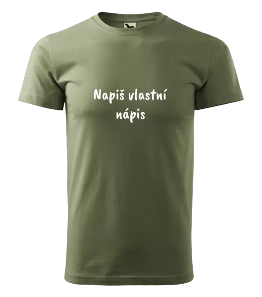 Pánské tričko Vlastní nápis