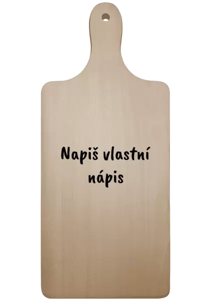Prkénko Vlastní nápis
