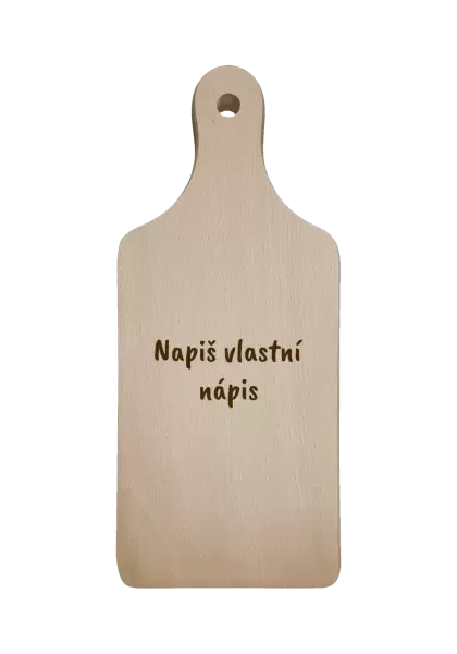 Prkénko Vlastní nápis