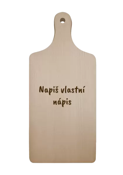 Prkénko Vlastní nápis