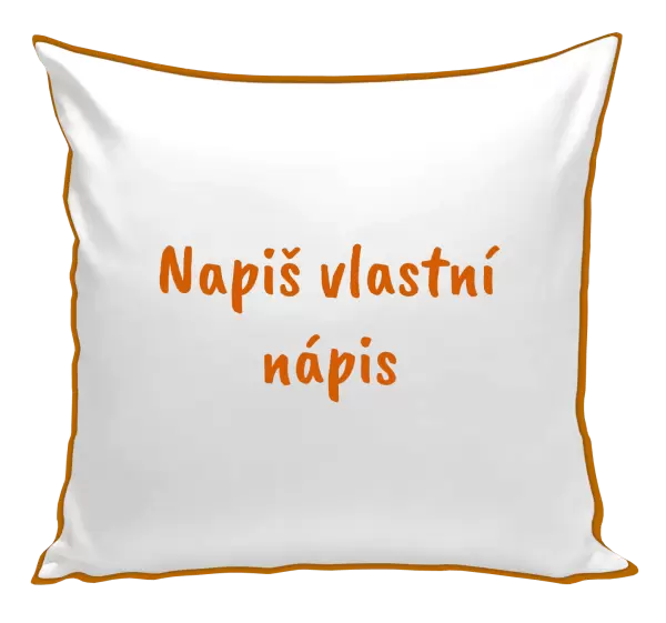 Polštář Vlastní nápis