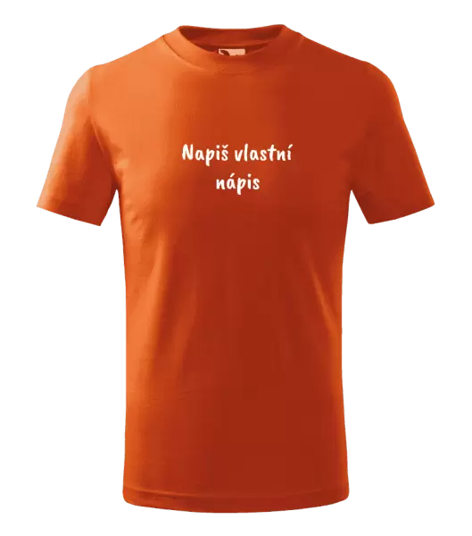 Dětské tričko Vlastní nápis