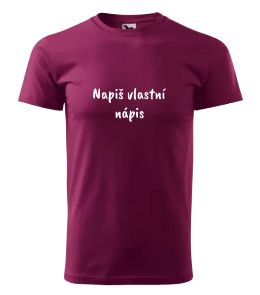 Pánské tričko Vlastní nápis