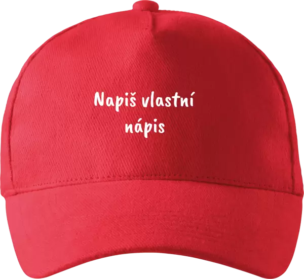 Kšiltovka Vlastní nápis