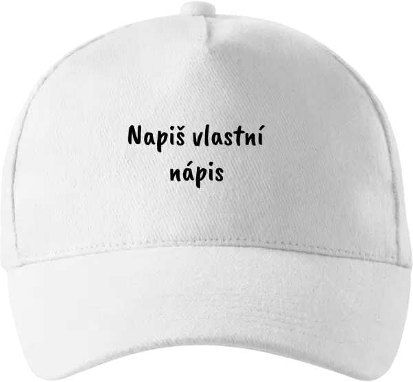 Kšiltovka Vlastní nápis