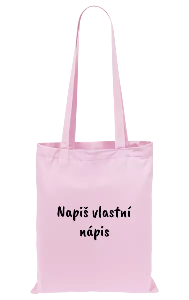 Látková taška Vlastní nápis