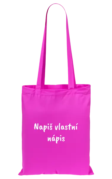 Látková taška Vlastní nápis