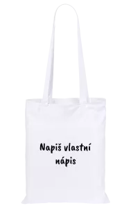 Látková taška Vlastní nápis