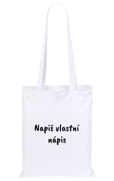 Látková taška Vlastní nápis