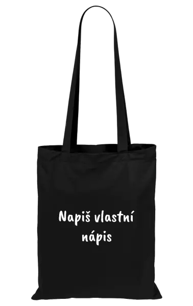 Látková taška Vlastní nápis