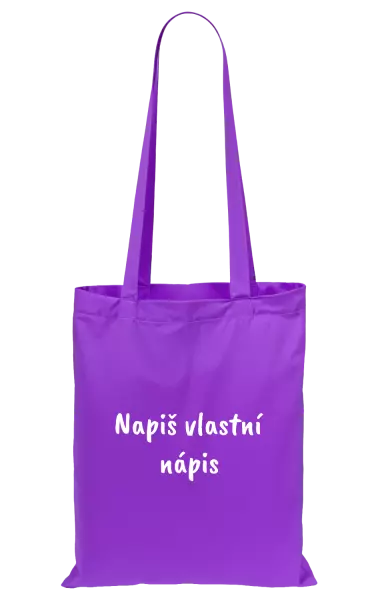 Látková taška Vlastní nápis
